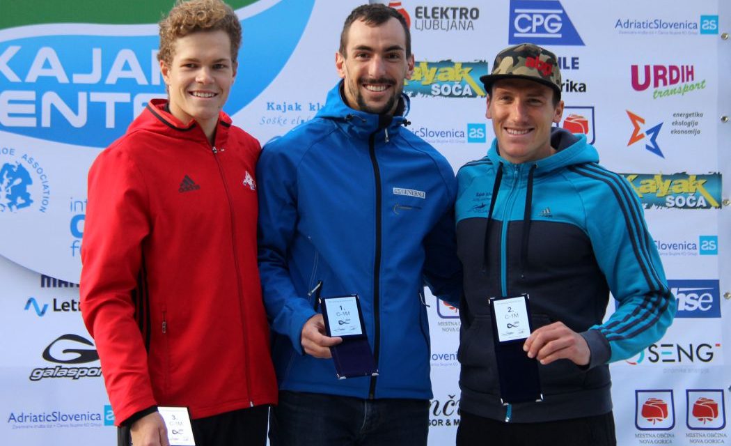 Zmaga Blaža Cofa na ICF tekmi v Solkanu, Klemen Vidmar drugi v odprti kategoriji