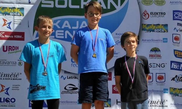 5.MEDALJ NA SLOVENSKEM POKALU V MOSTU NA SOČI