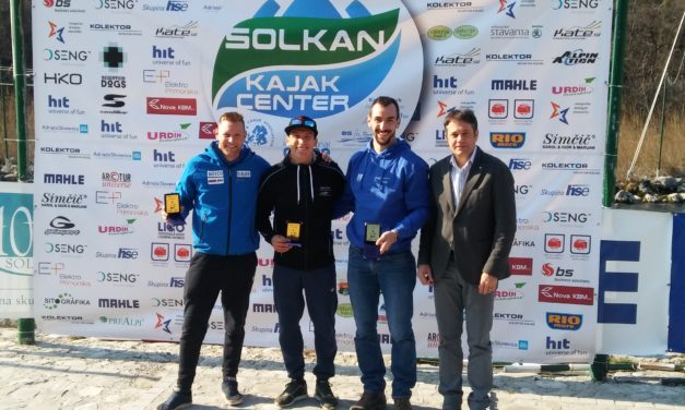 V Solkanu srebro za Benjamina Savška in bron za Blaža Cofa