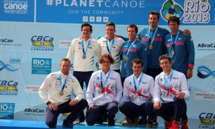 Kanuisti srebrni na SP v Riu de Janeiru